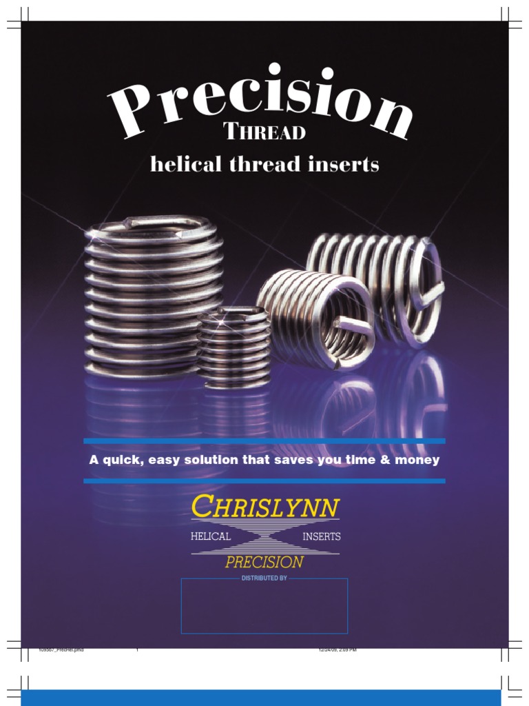 Precision Coil Booklet PDF Screw Tools
