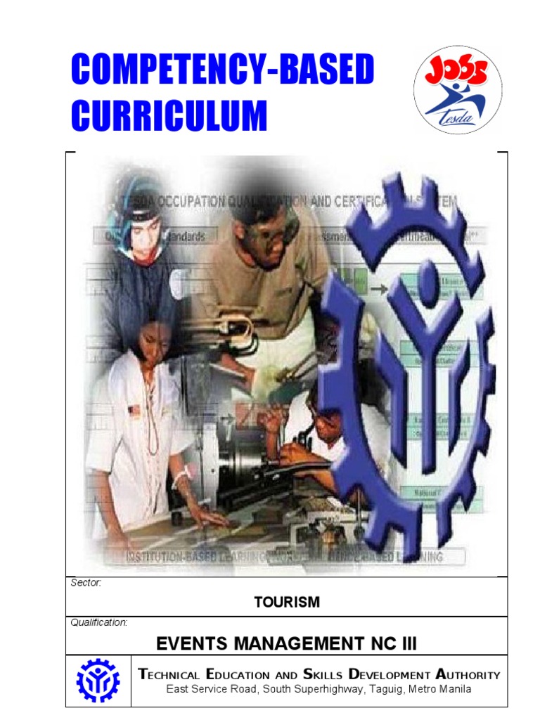 Events Management NC III Curriculum | PDF | Competence (Human Resources ...