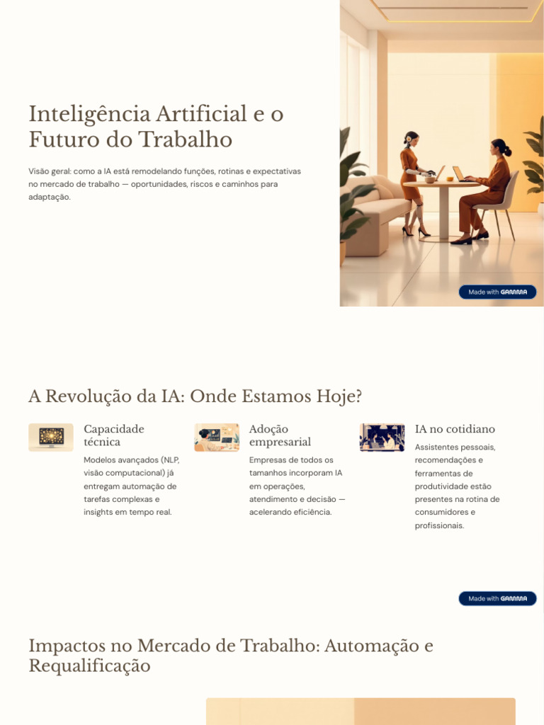 Inteligencia Artificial e o Futuro Do Trabalho | PDF | Inteligência ...