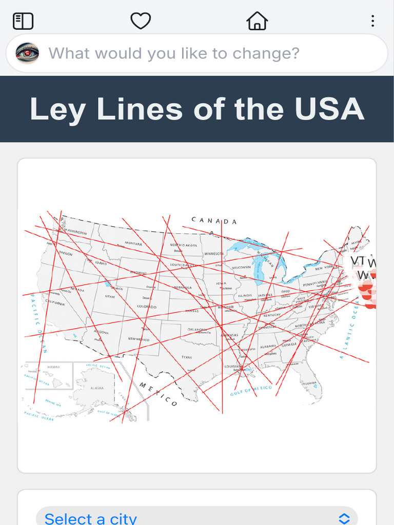 Ley Lines of The USA - Interactive Explorer | PDF