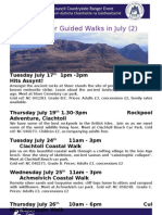 July Poster 2 2012 - Highland Ranger Walks #Assynt