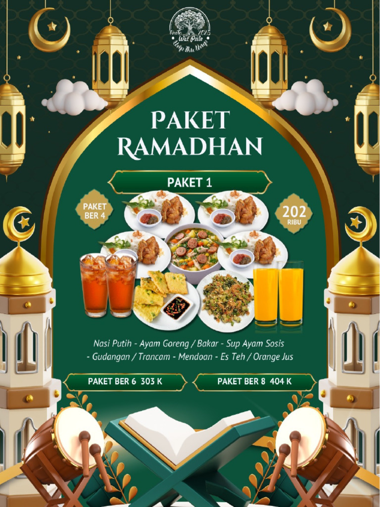 Menu Ramadhan | PDF