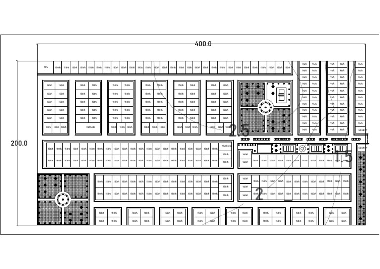Perencanaan Lahan - dwg111 Model | PDF