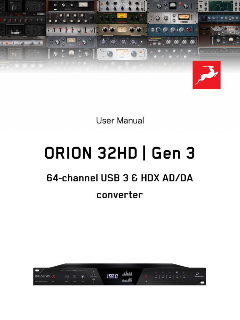 O32 HD Gen 3 User Manual | PDF