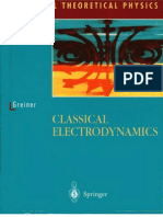 Classical Electrodynamics - W. Greiner