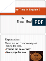 Erwan Budiono What's The Time in English