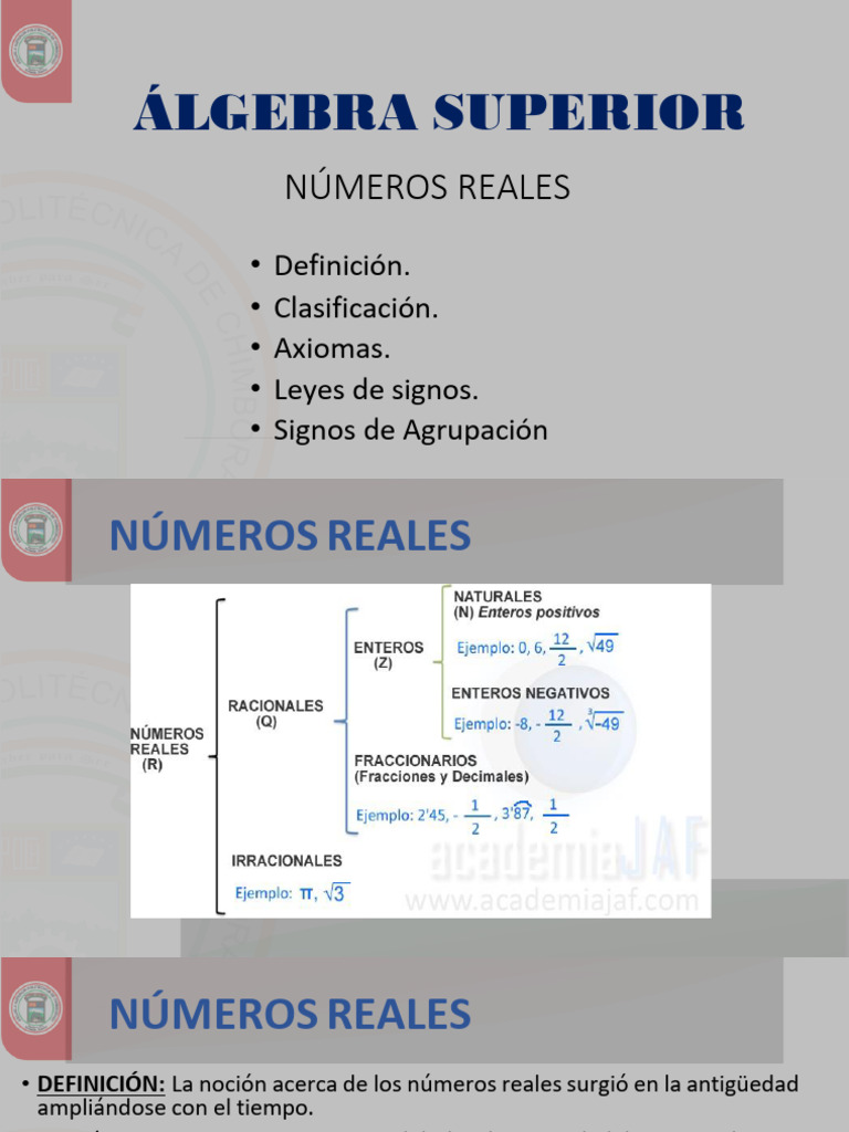 2.1 Números Reales | PDF | Número Real | Números