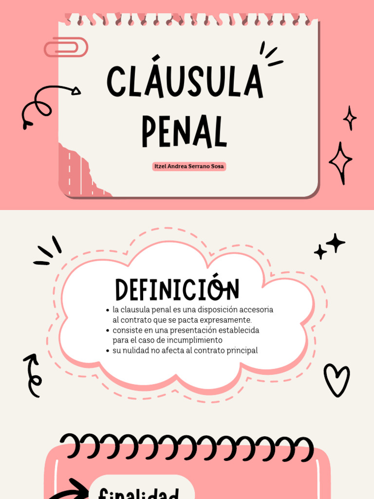 Clausula Penal Andypdf | PDF