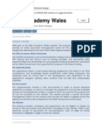 Skills Academy Wales Website Design.docx