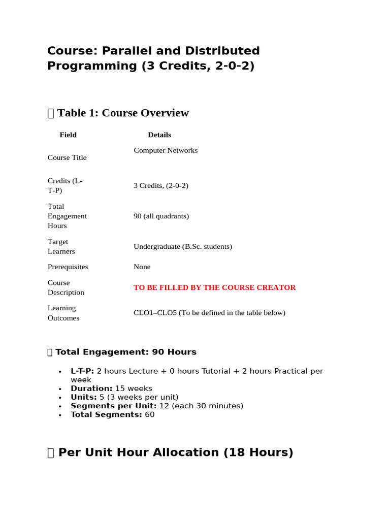Format Parallel and Distributed Programming - MK | PDF | Parallel ...