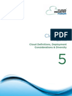 Cif White Paper 5 2012 Cloud Definitions Deployment Considerations Diversity