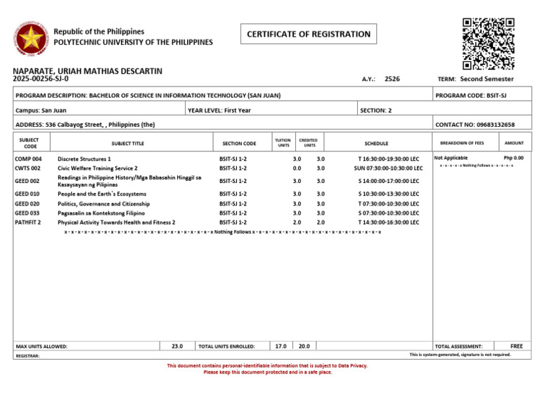 Registration Certificate | PDF