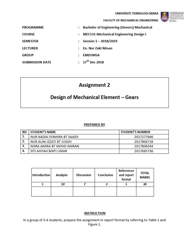 Assignment 2 Design New | PDF