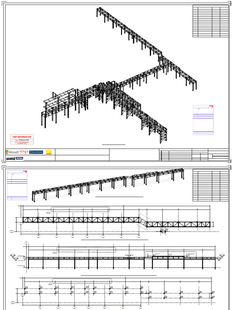 Pipe Rack Zone 2 (Partial East Section) | PDF | Civil Engineering ...