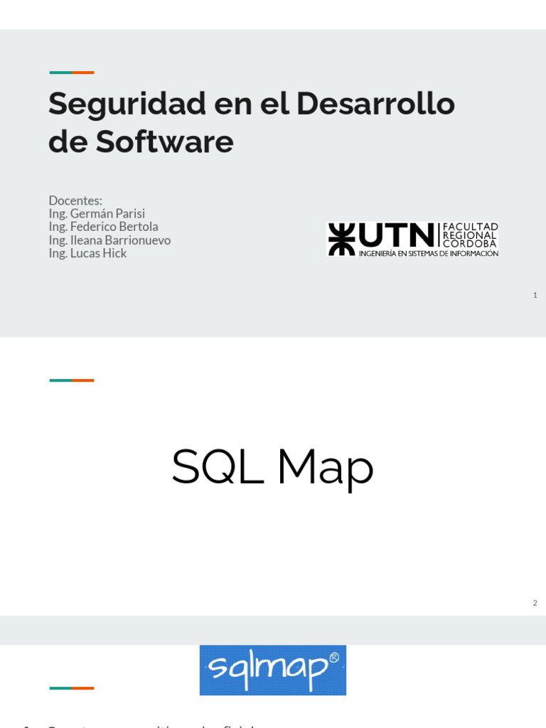 Semana 2 - Clase 4 - SQLMap | PDF | Bases de datos | Datos