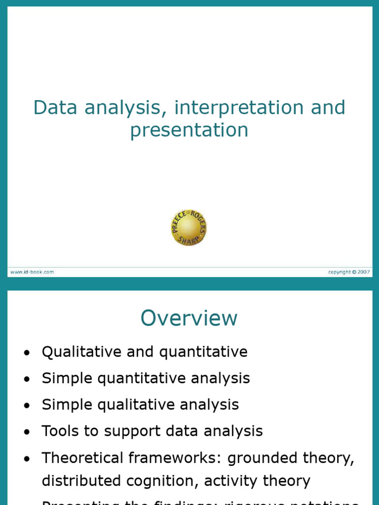 Chapter - 8 - Data Analysis Interpretaion and Presentatiom | PDF ...