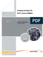 WiFi WiMax White Paper