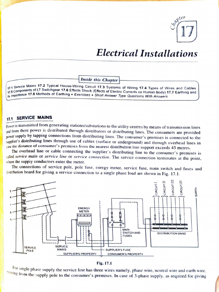 Notes-Electrical Installation and Wiring | PDF