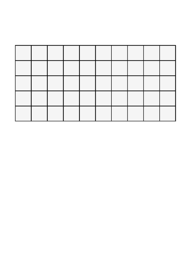 Housie Caller Sheet 1 To 50 | PDF
