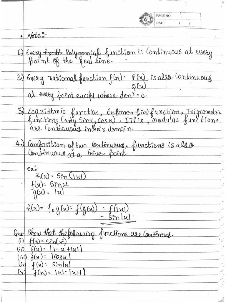Mthe Note Book | PDF