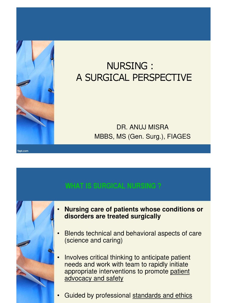 Postoperative Nursing Care Guidelines | PDF | Surgery | Nursing