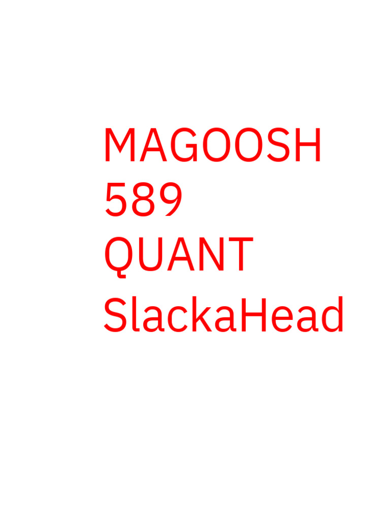Magoosh 589 Quant Questions With Answers - SlackaHead 01953336062 | PDF ...
