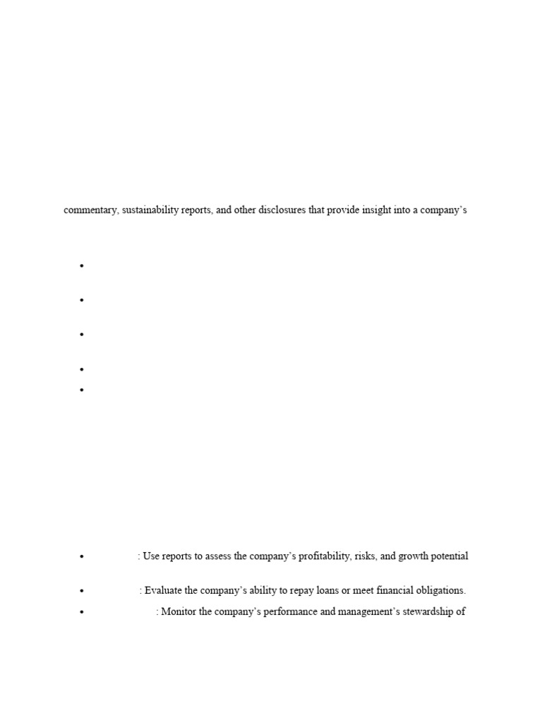 Corporate Reporting | PDF