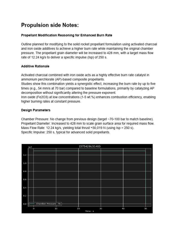 Propulsion Side Notes | PDF