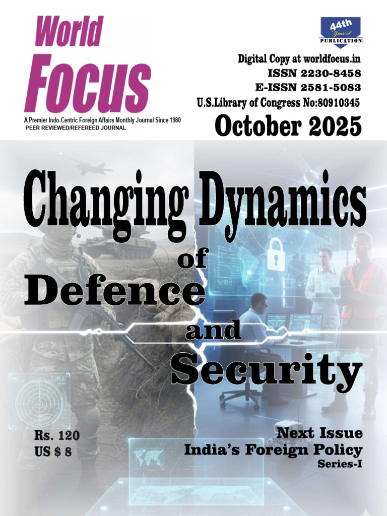 World Focus October English Issue 2025 - Dr. Sneha Bhagat and Radhika ...