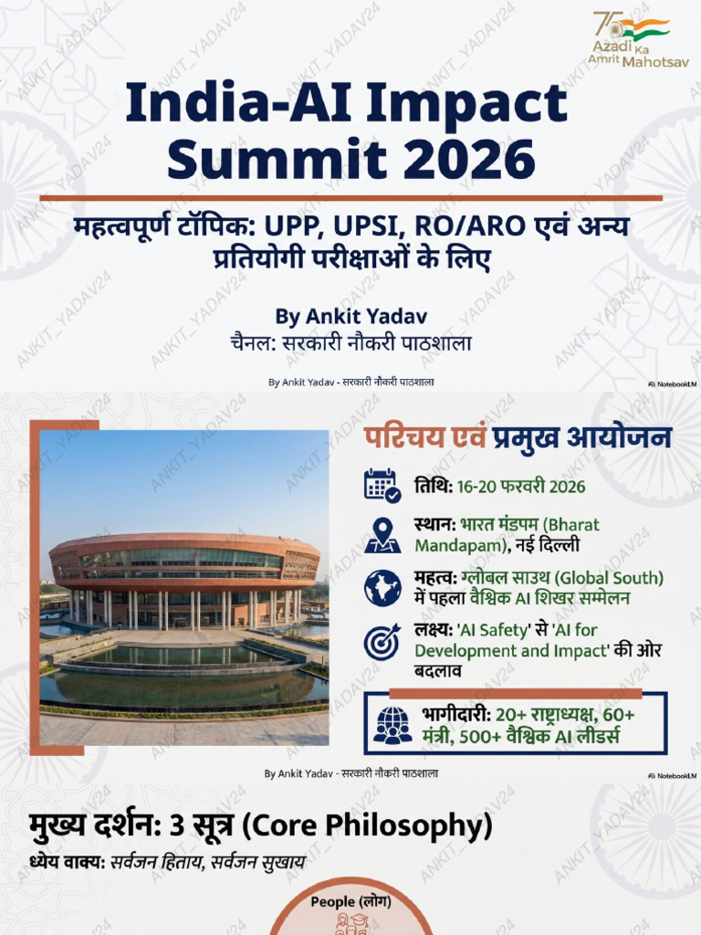 India AI Impact Summit 2026 | PDF