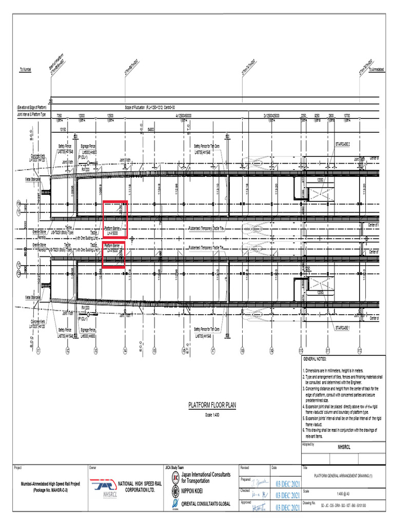 42-7 Sim Drawings - Thane Platform | PDF | Structural Engineering