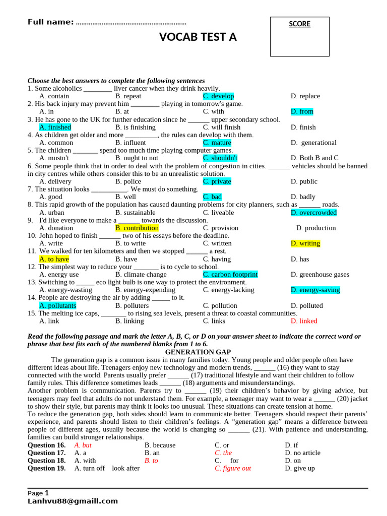 Test 1.key | PDF | Climate Change | Natural Environment