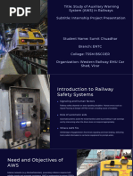 AWS and TPWS Operational Overview | PDF | Railway Safety | Rail Transport