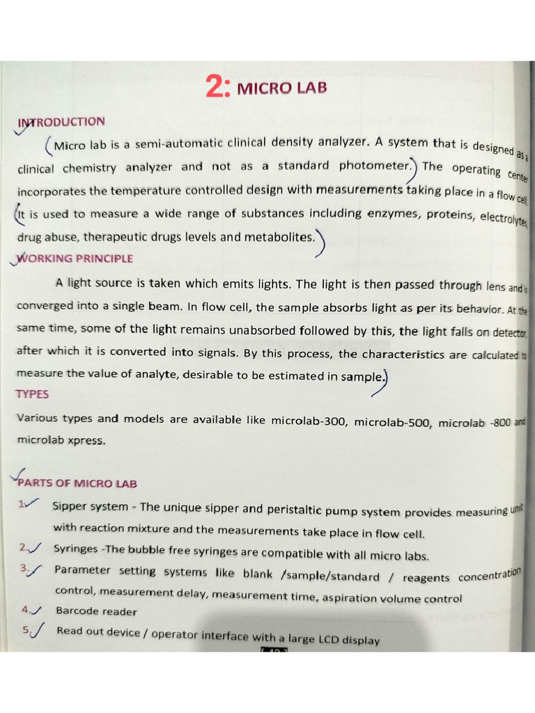 Micro Lab | PDF