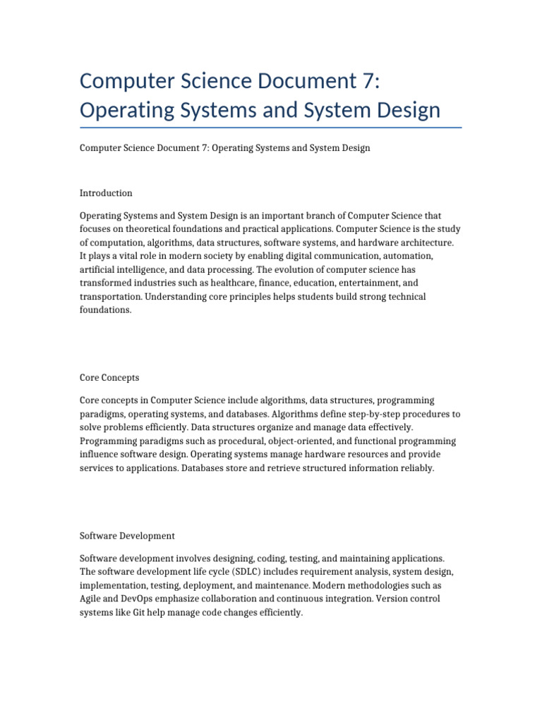 CS Document 7 | PDF | Security | Computer Security