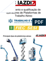 Treinamento Plataforma Aerea