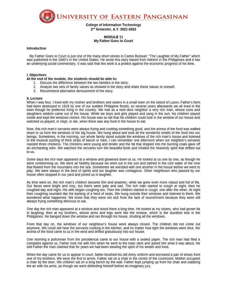 INSTI 1 Module | PDF | Courtroom