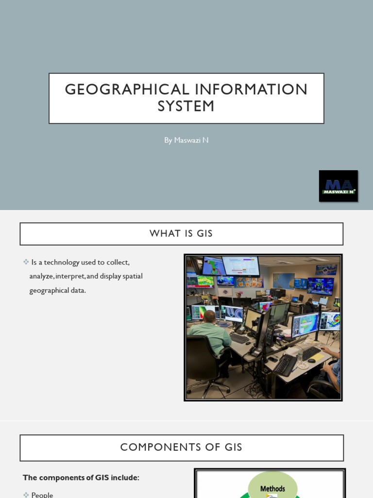 GIS-Geographical Information System | PDF | Geographic Information ...