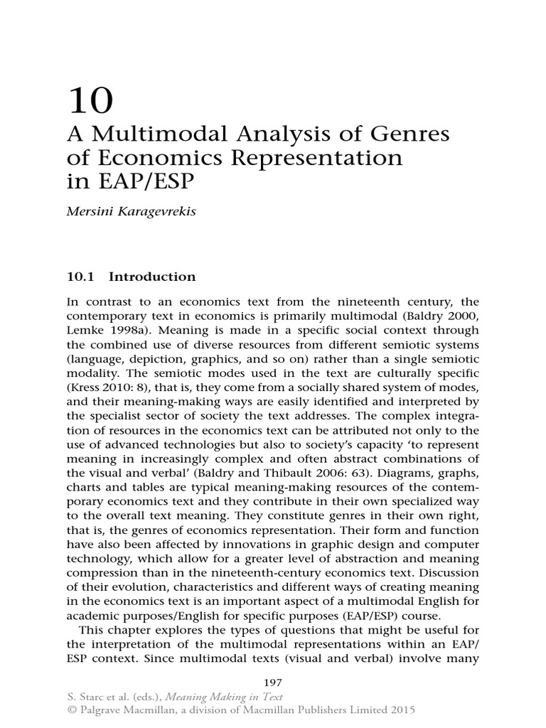 2015 - A Multimodal Analysis of Genres of Economics Representation in ...