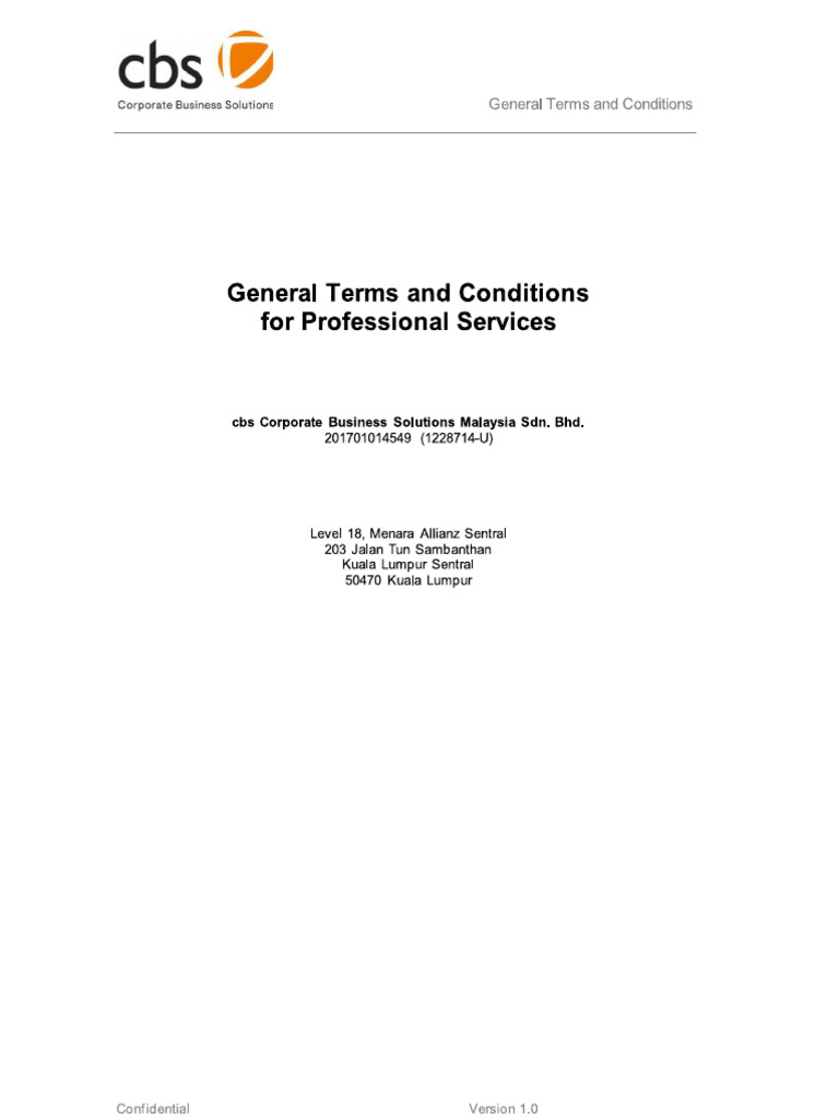 Cbs MY - GTC 2 | PDF