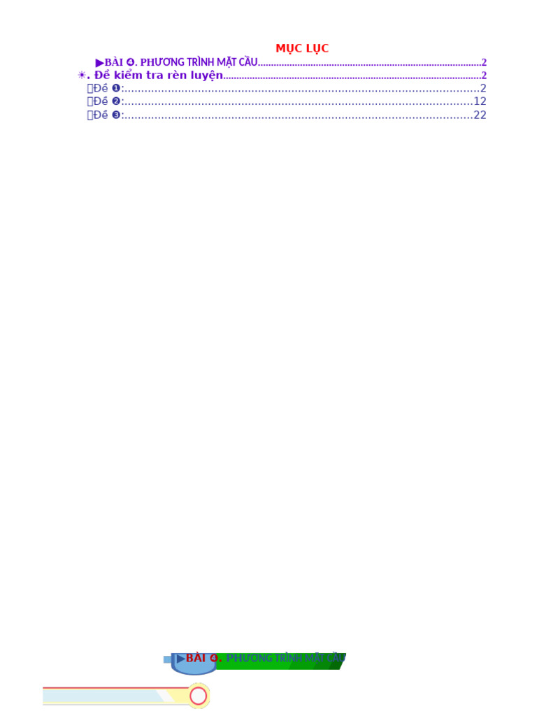 C5-B4-Phuong Trinh Mat Cau | PDF