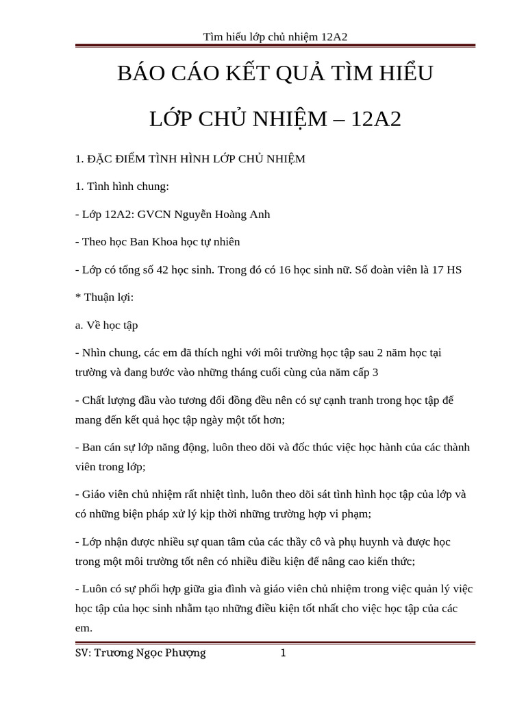 Bao Cao Tim Hieu Lop Chu Nhiem | PDF
