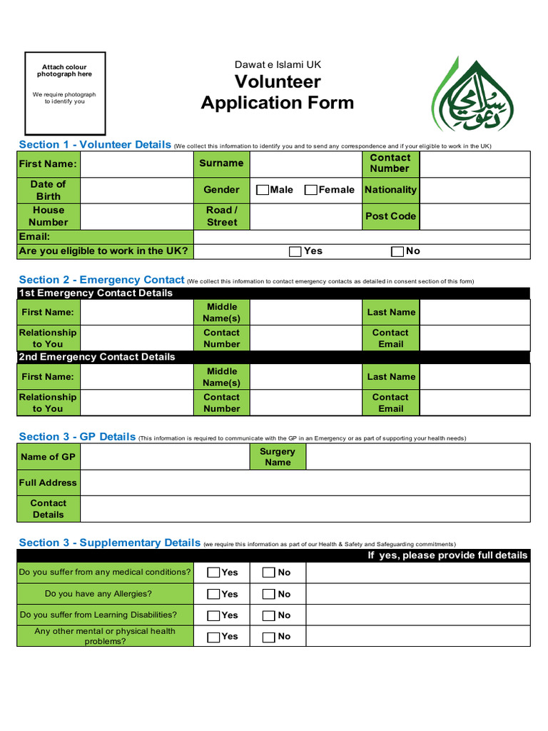 Volunteer Application Pack-1 | PDF | Justice | Crime & Violence