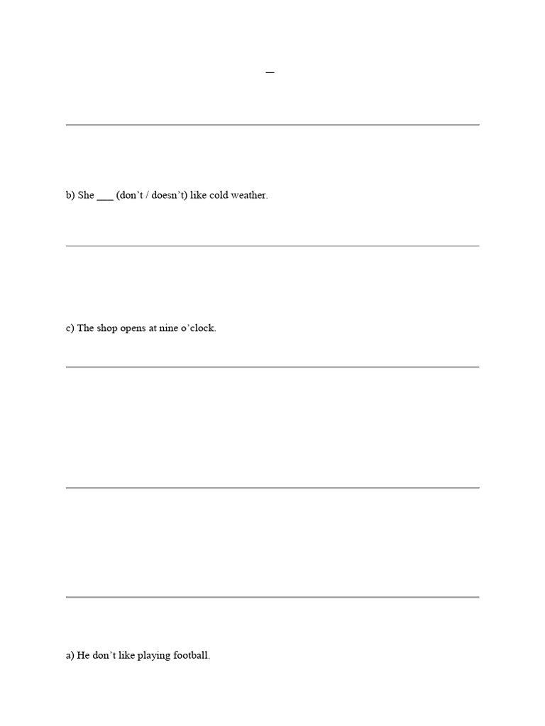 Grammar Boost Worksheet 6 | PDF