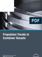 Propulsion Trends in Shipping Industry