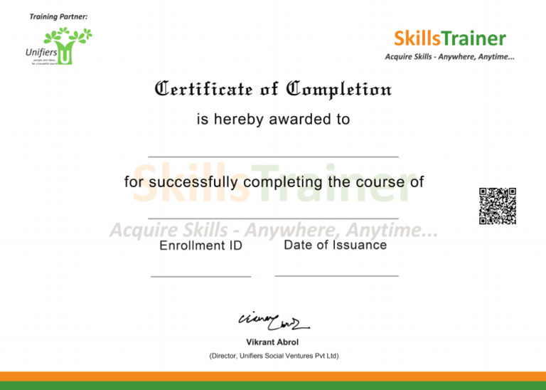 Certificate of Data Entry | PDF