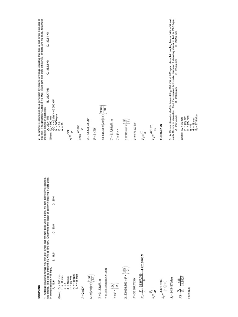 Coupling | PDF