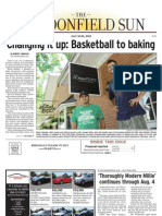 Changing It Up: Basketball To Baking: Inside This Issue