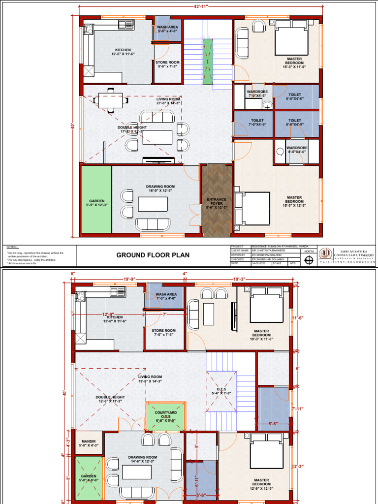 Proposed Ground Floor Plan | PDF | Architectural Design | Architecture