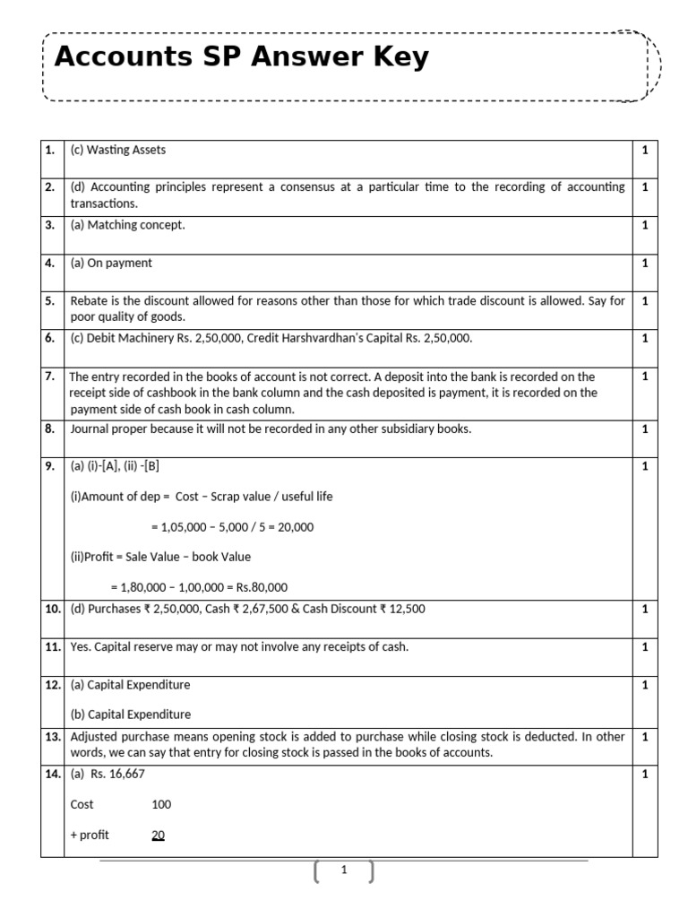 Accounts Answer SP 5 - 9498775 - 2026 - 02 - 20 - 15 - 33 | PDF ...